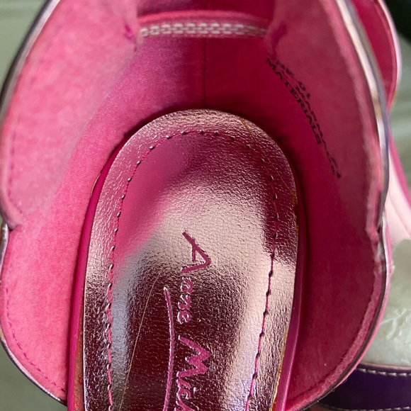 Tricolor high heel shoes - Picture 3 of 6